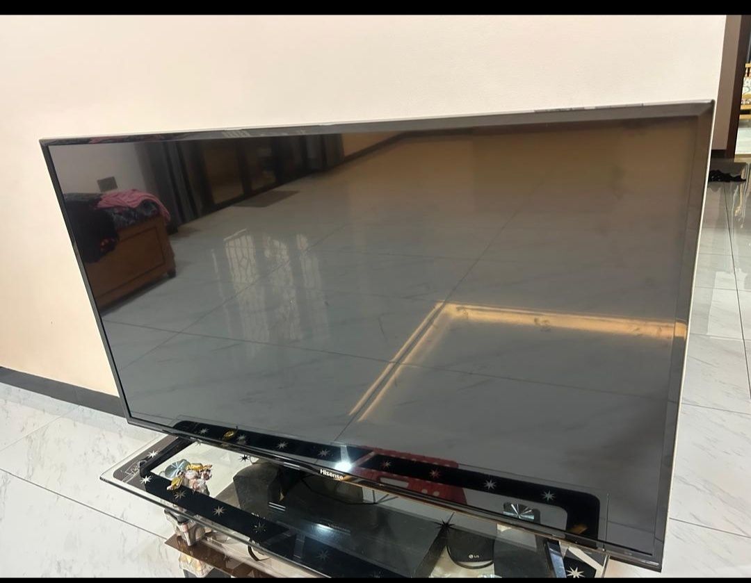 A picture of Hisense 49 inches smart tv YouTube Netflix Google
