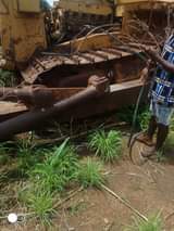 A picture of Scrap excavator and bulldozer