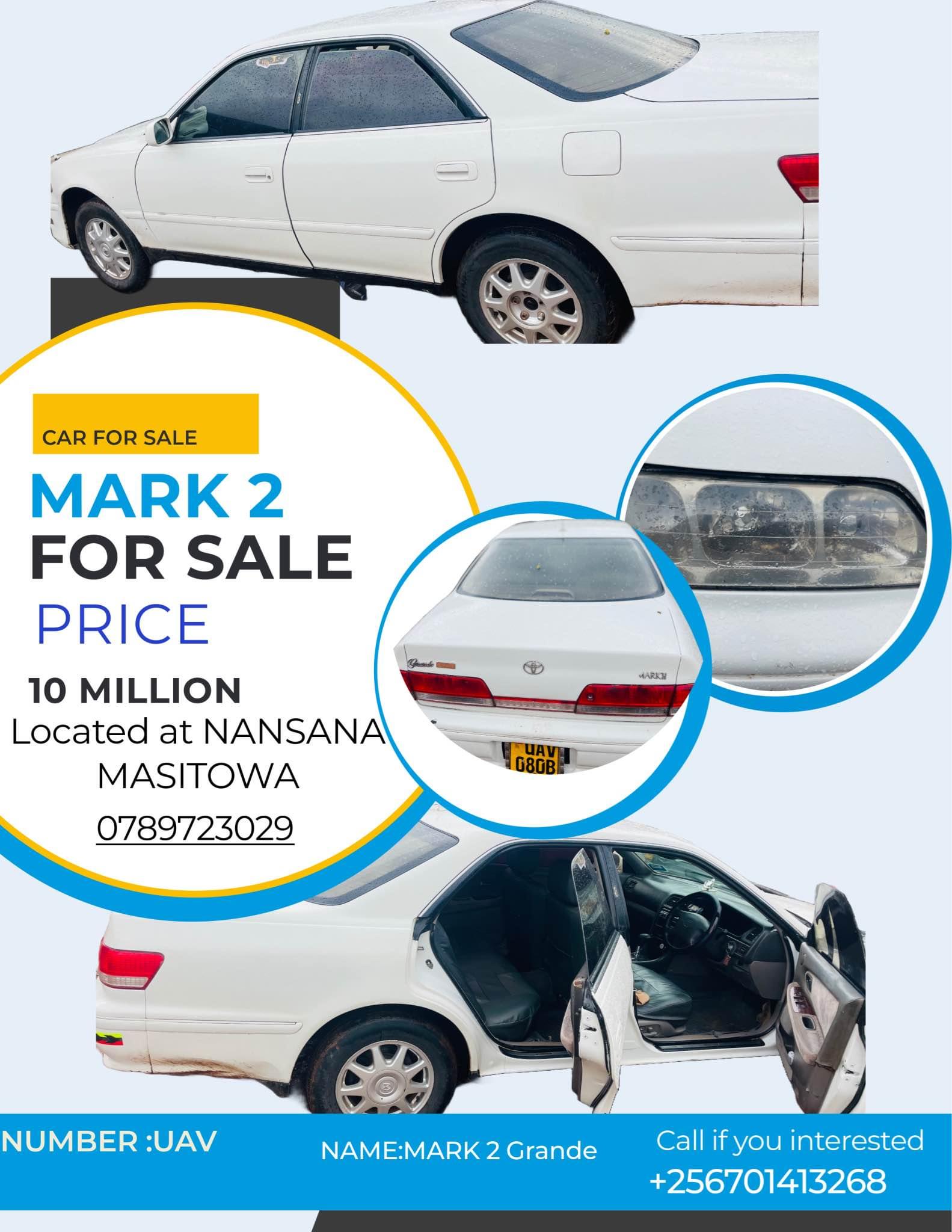 A picture of MARK 2 musota for sale at 10 ugx million