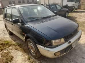 A picture of hurry hurry only tomorrow morning deal Misbushi space wagon 3rows