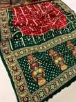 A picture of Bandhani saree