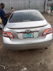 A picture of 2008 face lifted to 2015 Toyota Camry V4 Engine Andriod