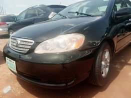 A picture of Toyota Corolla Belgium grade location owerri price 3 9 perfect