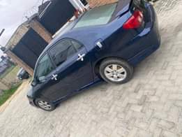 A picture of Toyota Corolla 2007 Painted Engine Ac Gear The legs are