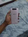 A picture of Samsung A80