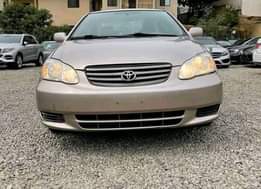 A picture of Fully pimped Tokunbo Toyota corolla Automatic Transmission fabric interior Alloy