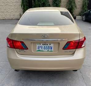 A picture of Distress sale highest grade Lexus ES 350 everything is intact