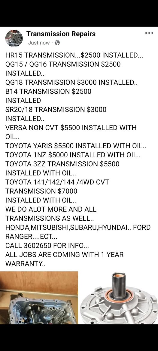 Transmission R.