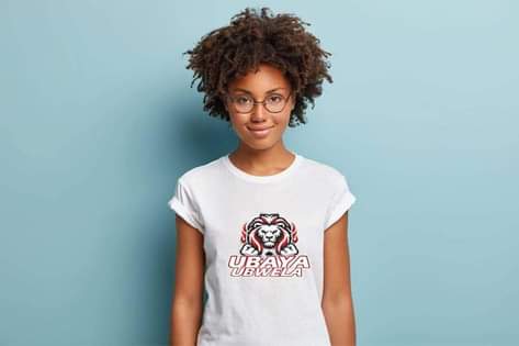 A picture of Jipatie t shirt BOMBA za Simba Ubwaya Ubwela kwa bei