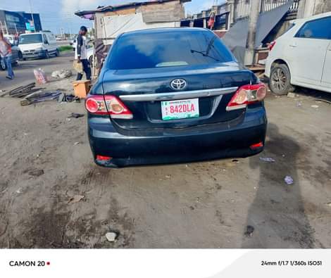 A picture of Toyota Corolla 2010 Sound engine and gear AC 3 7m