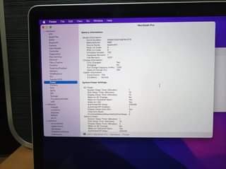 A picture of Retina MacBook pro