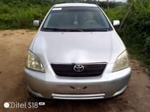 A picture of Corolla left back