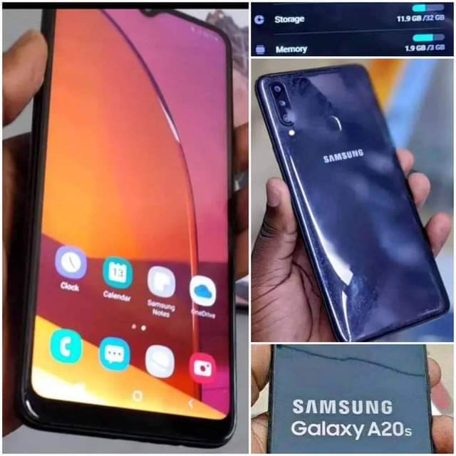 A picture of SAMSUNG a20s......32GBs
