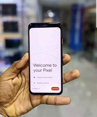 A picture of Google pixel 4 plain