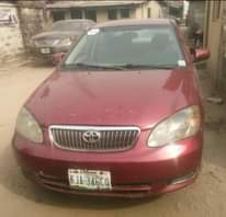 A picture of 2004 model Toyota Corolla available for sale Engine and gear