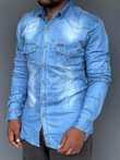 A picture of Jeans Shirt Original TSH 25 000. SIZE M 2XL PIGA
