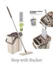 A picture of 2 in 1 cleaning scratch mop bucket Message Saadia on