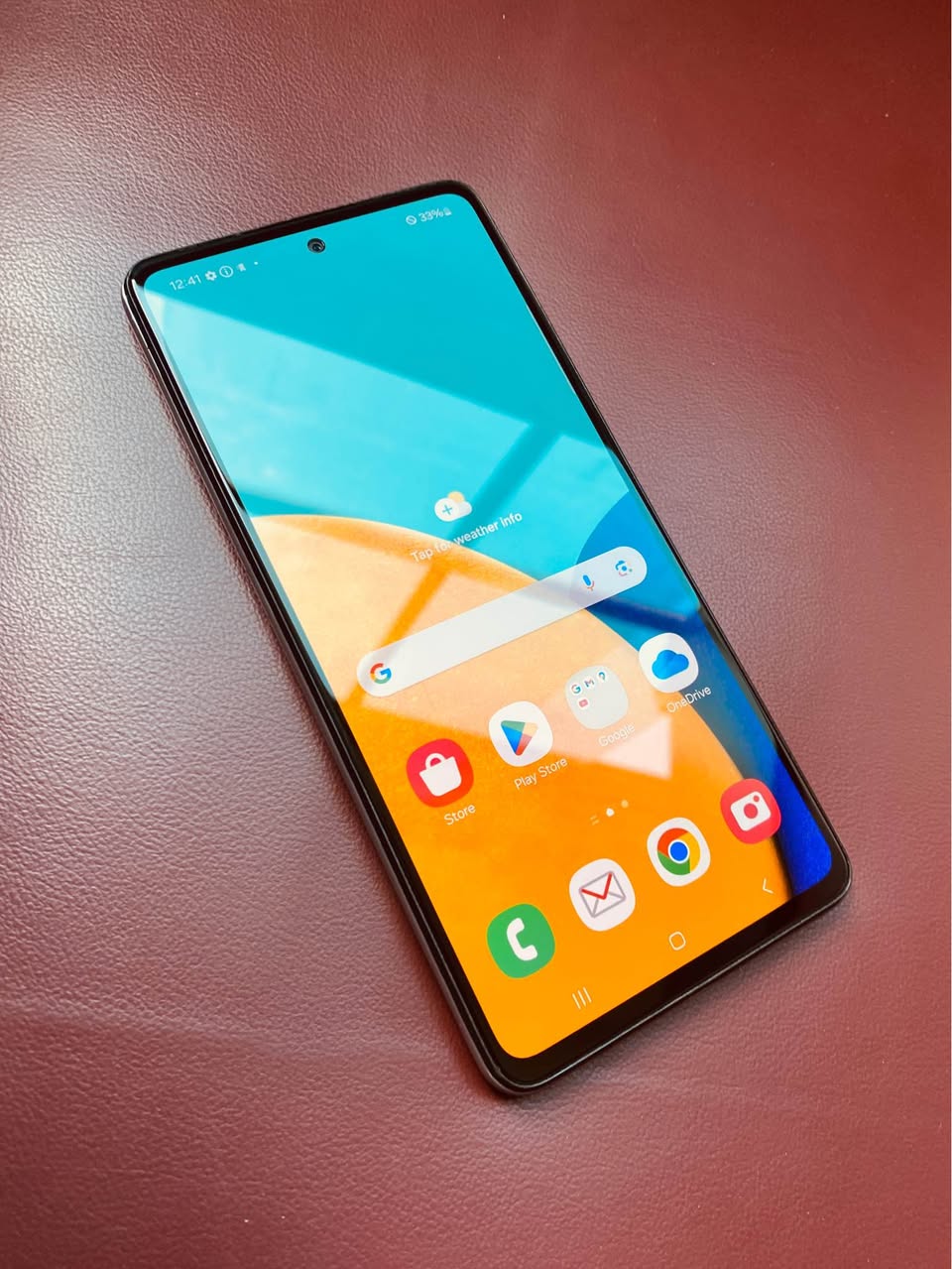 A picture of Samsung A52 5G