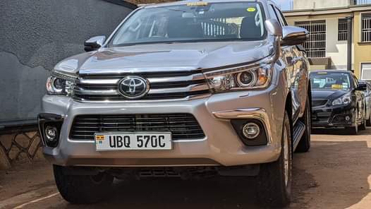 A picture of 2018 MODEL. HILUX DOUBLE CABIN ON SALE AUTOMATIC. DIESEL ENGINE