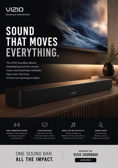 A picture of Original Vizio sound bar