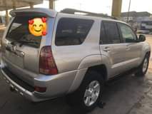 A picture of Clean Register Toyota 4 runner 2005