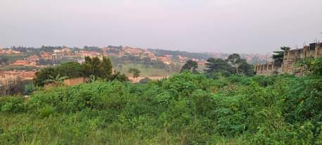 A picture of Najjera buwate 25decimals 100x100feet plot Hill Top 250million 0705783434