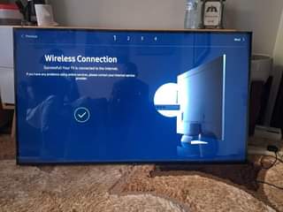 A picture of Quick sale 5o inches Samsung u800 smart TV