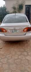 A picture of Toyota Corrola 2005 model for clean Super clean partial first