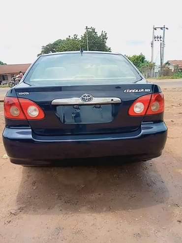 A picture of Very clean Nigerian use toyota corolla 2005 model avaliable for