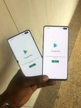 A picture of Samsung phones available at wholesale prices