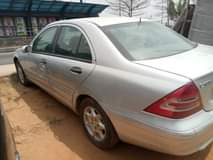 A picture of Benz c180 manual version for sale engine and gear is