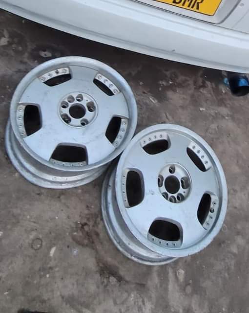 A picture of Rims and tyres size 18