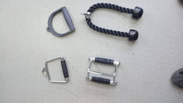 A picture of Gym items and gym accessories