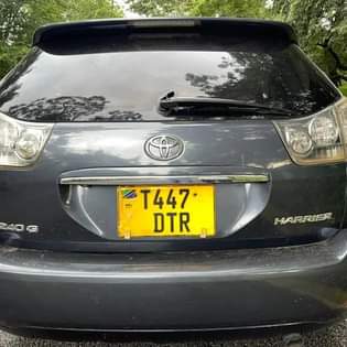 A picture of Toyota harrier