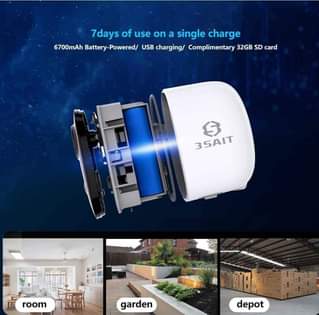 A picture of 7 day Battery Smart security Camera