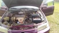 A picture of 2000 Toyota Camry pencil very neat 2000 model 4 plug