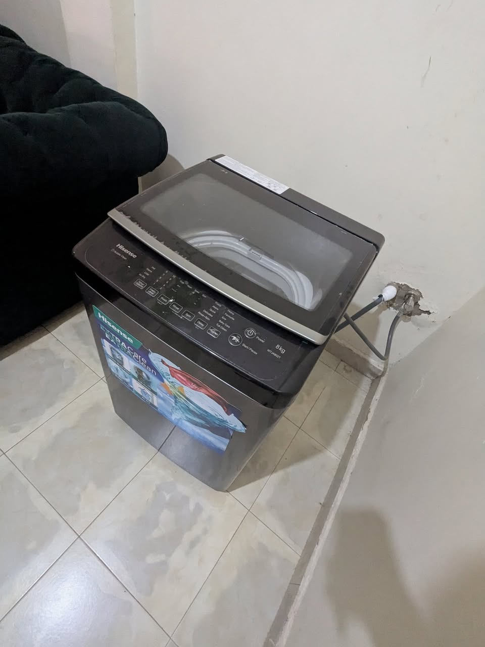 A picture of Hisense 8 Kg Top loader washing machine
