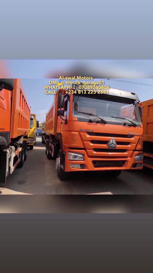 A picture of Howo Dump trucks