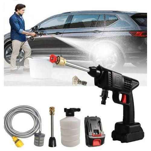 A picture of portable pressure car washer and garden sprayer