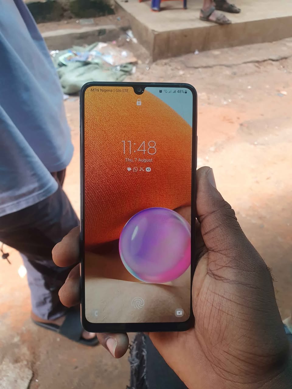 A picture of Samsung a32