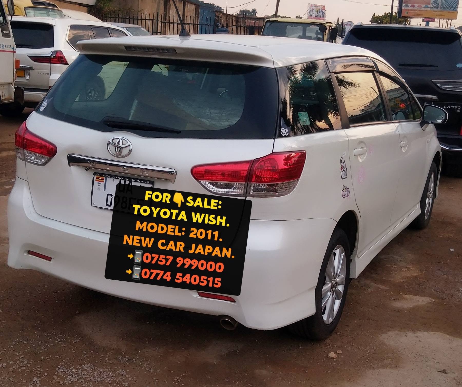 A picture of QUICK SALE TOYOTA WISH 2011 PLIZJUST CALL0757 999000 0774 540515