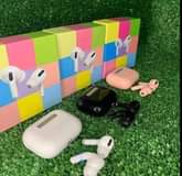 A picture of iPods headphone