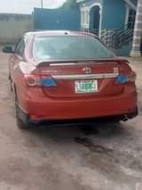 A picture of 2012 13 Toyota Corolla Registered