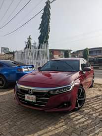 A picture of FOR SALE FOREIGN USED HONDA ACCORD SPORT 2018 MODEL KEYLESS