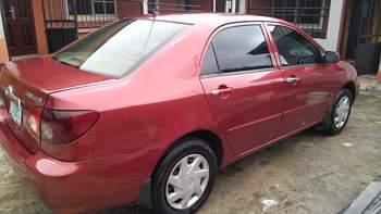 A picture of Toyota Corolla 05 06 model Prize 3 8M Engine untampered