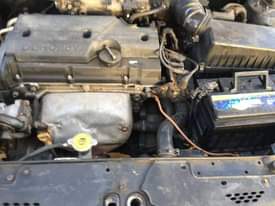 A picture of 2009 manual kia rio