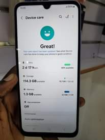 A picture of SAMSUNG A05s 128gb 4gb ram AT 0701533721