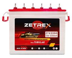 A picture of Zetrex Tubular Batteries