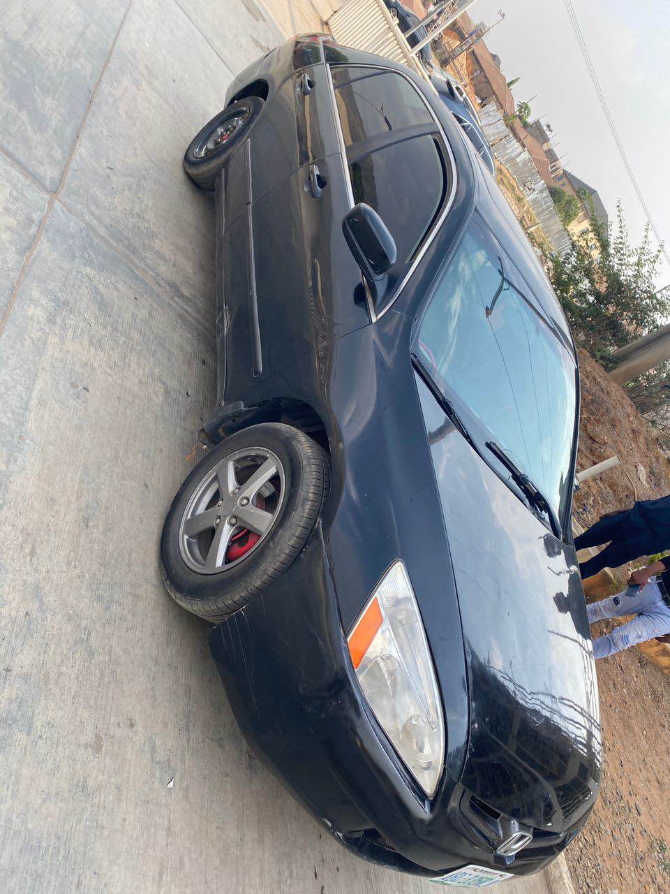 A picture of Sharp honda accord with sound untempered engine and smooth transmission.