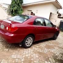 A picture of Clean distress corola used2004 model